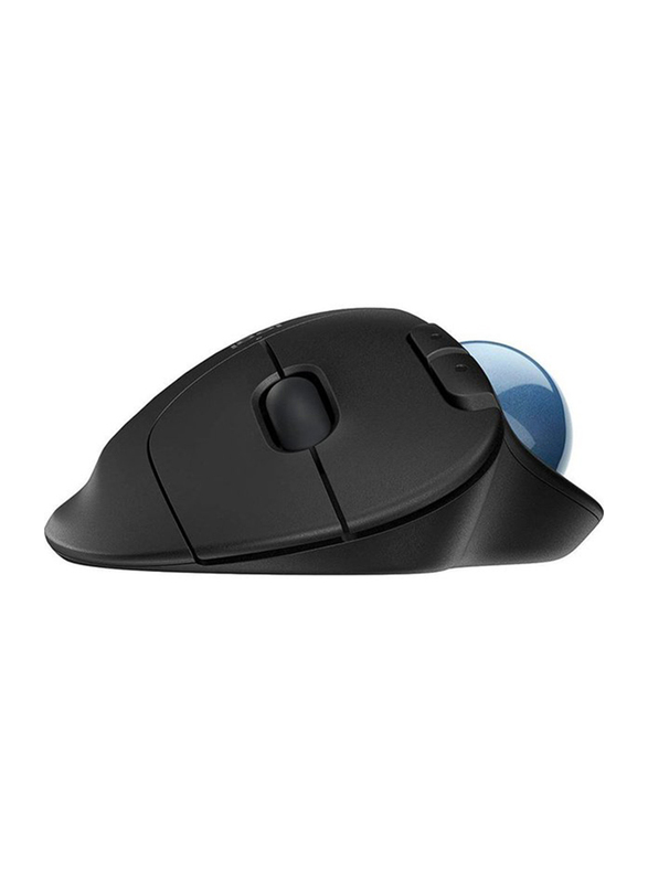 Logitech Ergo M575 Wireless Trackball Mouse, 910-005869, Black