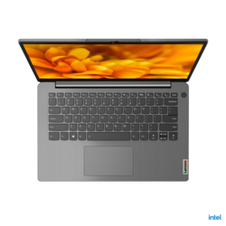Lenovo Ideapad 3-82H7011MAX Laptop Core i3-1115G4 3.00GHz 4GB 256GB SSD Shared Windows 11 14inch FHD Grey English/Arabic Keyboard