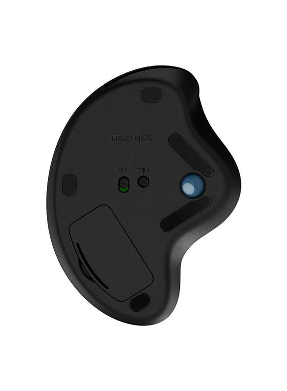 Logitech Ergo M575 Wireless Trackball Mouse, 910-005869, Black