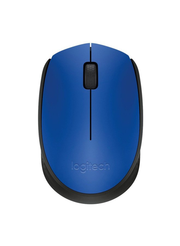 Logitech M171 Wireless Mouse, Blue