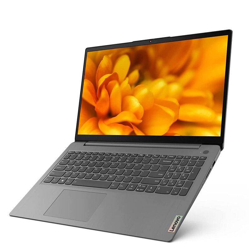 Lenovo Ideapad 3 Laptop With 15.6-Inch FHD Display, Core i3-1135G7 Processer/4GB RAM/256GB SSD/Windows 11/Intel iris XE Graphics/IEnglish-Arabic.Arctic Grey