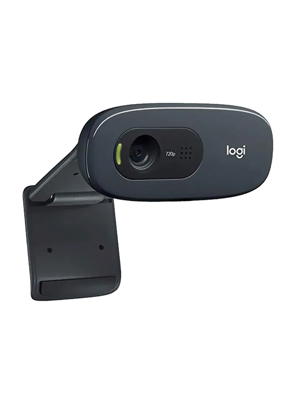 Logitech C270 HD Webcam, Black 960-001063