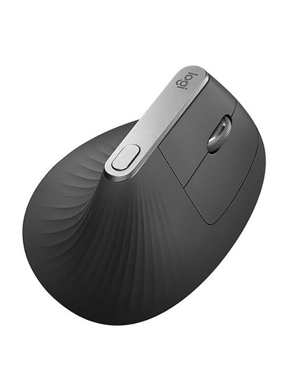 

Logitech MX Vertical Ergonomic Wireless Mouse, Multi-Device, Bluetooth or 2.4GHz Wireless with USB Unifying Receiver, 4000 DPI Optical Tracking, 4 But