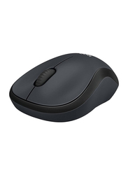 Logitech M220 Silent Wireless Optical Mouse, Charcoal Black