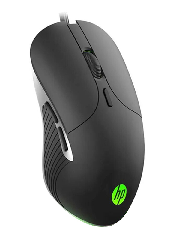 HP M280 USB Gaming Mouse 6 LED Ultra fast FPS 64000 DPI fremeRate 3000 For PC & Laptop Mac And Windows - Black