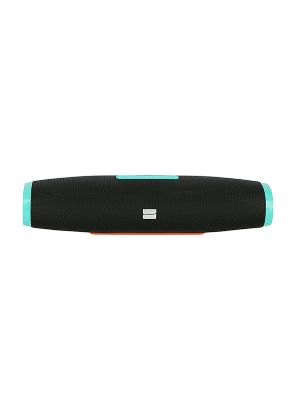 Olsenmark Portable Powerful Bass 5.0 Bluetooth Speaker with Light, OMMS1204, Black/Light Blue