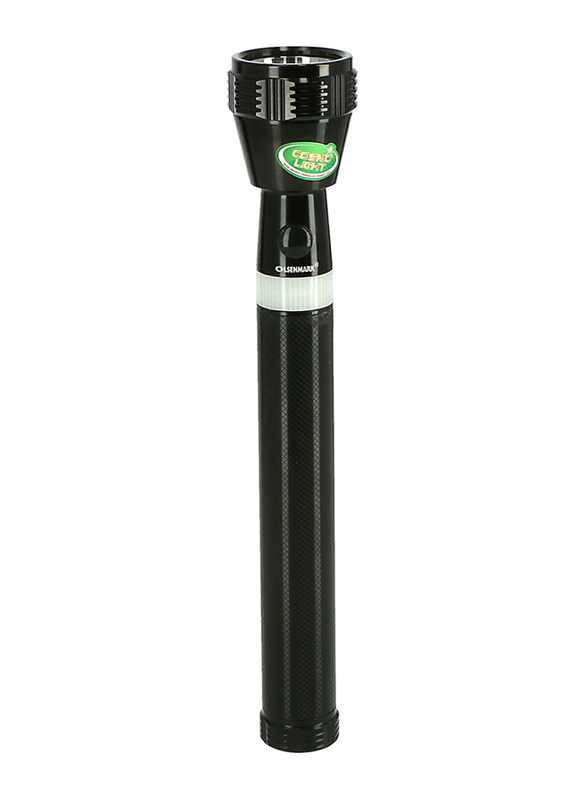 Olsenmark Rechargeable LED Flashlight Set, 5 Piece, OMFL2710, Black/White