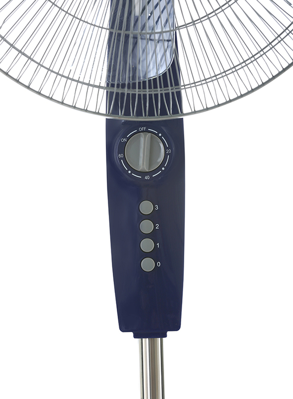 Olsenmark 16-inch Stand Fan, 60W, OMF1697, Dark Blue