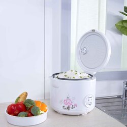 اولسن مارك جهاز طهي الأرز الكهربائي 1.5 لتر 3 في 1, 1400 واط, OMRC2251, أبيض