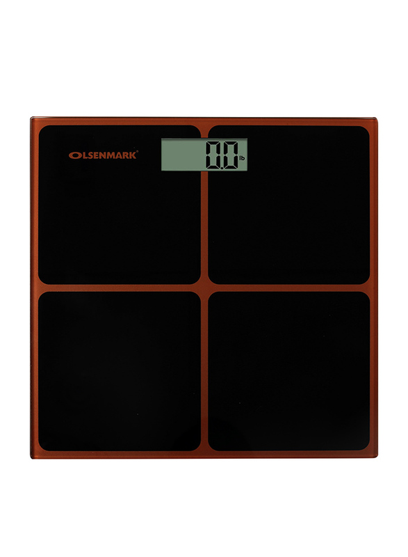 اولسن مارك مقياس وزن الجسم الرقمي, OMBS2257, أسود/برتقالي