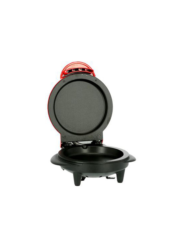

Olsenmark 4-in-1 Non-Stick Multi Grill Pizza Maker, 750W, OMPZ2329, Red/Black