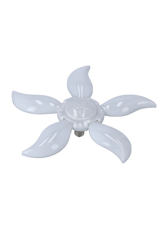 

Olsenmark 5 Leaf Portable Led Folding Lamp, 50W, OMESL2797, White