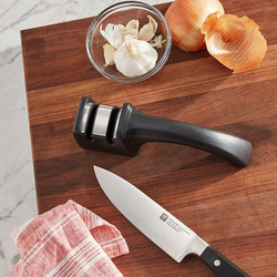 Chef’s Choice 464 Pronto Manual Diamond Hone 2 Stage Sharpener, Black