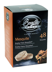 Bradley Smoker BTMQ48 Smoker Bisquettes, 48 Piece, Brown