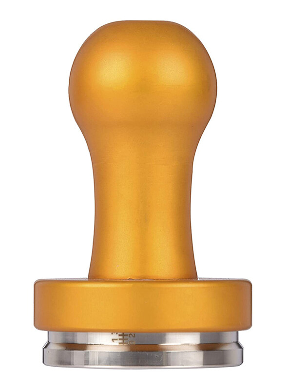 

Benki Calibrated Handle Brewing Tamper, Gold/Silver
