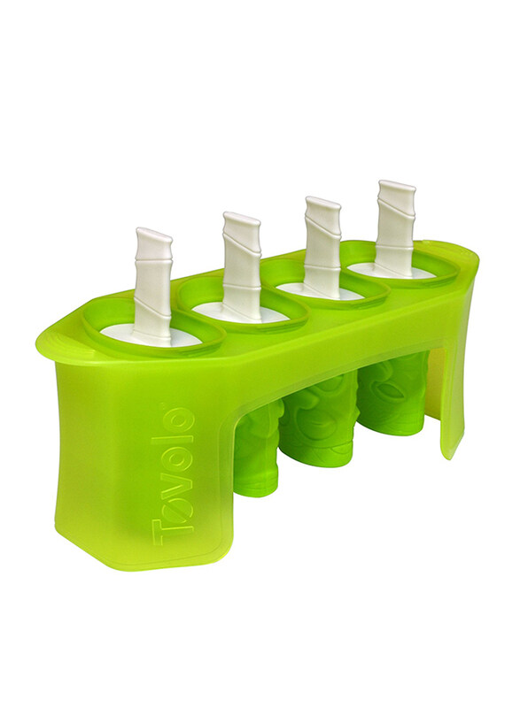 

Tovolo 4-Piece Silicone Tiki Ice Pop Molds, Green