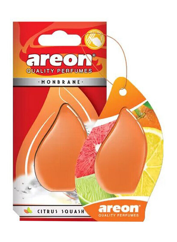 

Areon 8ml Monbrane Citrus Squash Car Air Freshener, Orange