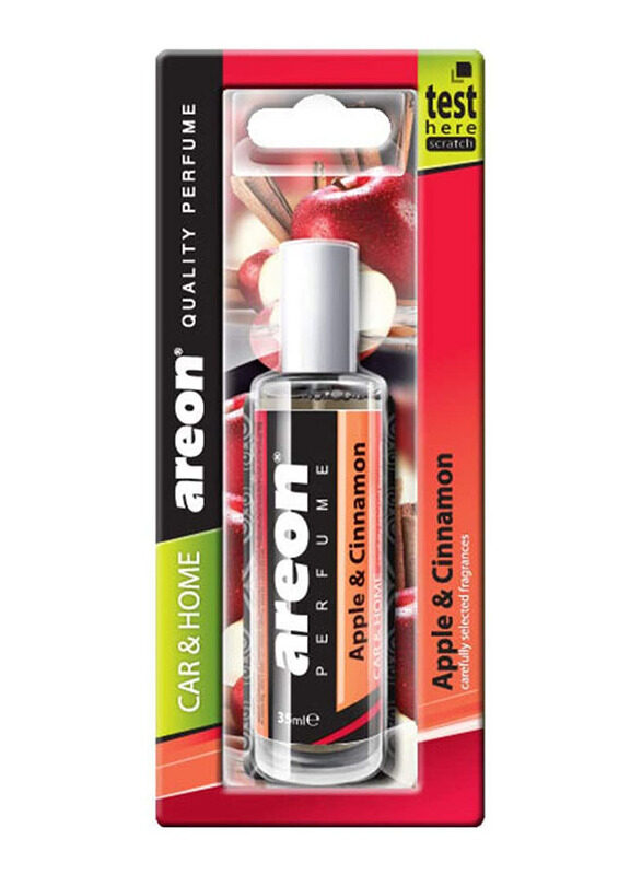 

Areon 35ml Apple & Cinnamon Car Air Freshener, Multicolour