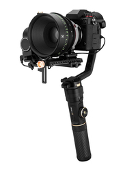 زيون Crane-2S مثبت جيمبال 3 محاور مع مقبض لكاميرات دي اس ال ار / بدون المرآة, اسود