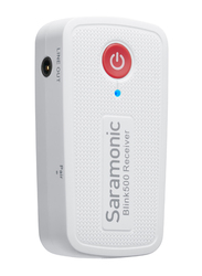 Saramonic Blink 500 B2W(TXW+TXW+RXW) 2-Person Digital Camera-Mount Wireless Omni Lavalier Microphone System, Snow White