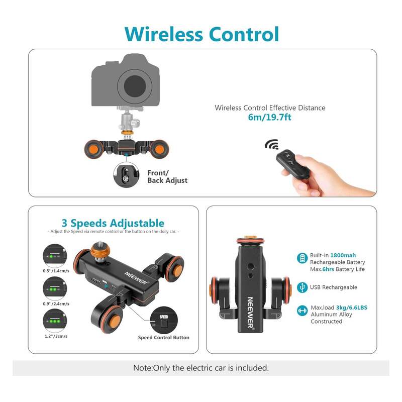 NEEWER AUTODOLLY WITH WIRELESS REMOTE