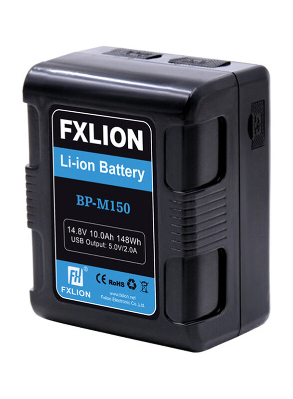 

Fxlion BP-M150 14.8V 148Wh Square V-Mount Battery, Black