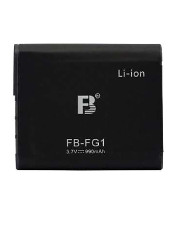 بروميج FG1/BG1 بطارية ليثيوم أيون لقابلة لإعادة الشحن للكاميرات الرقمية/كاميرات الفيديو من سوني، أسود