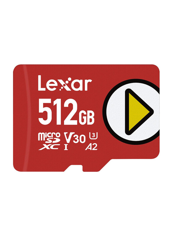 

Lexar 128GB Play Microsdxc Uhs-I Cards, Red