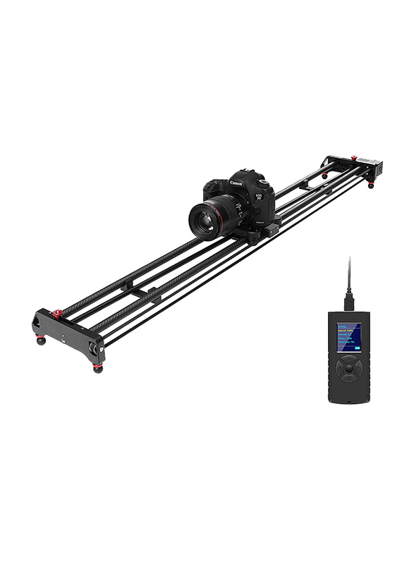 Great Video Maker GR-120QD Motorized 48"/120CM Camera Slider with Remote Controller, Black