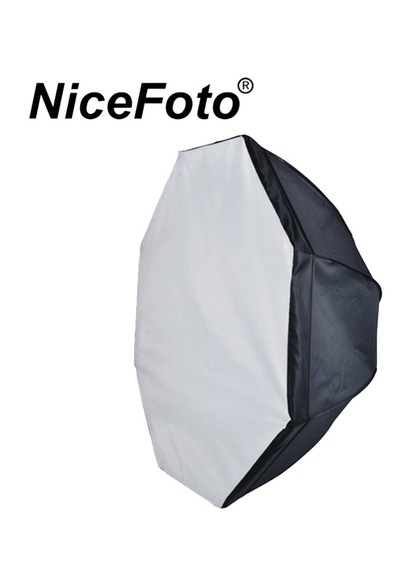 Nicefoto NE08-OSBG 95CM Octagonal Softbox with Grid, Black/White