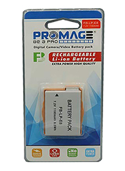 Promage 1180mAh Rechargeable Lithium-ion Battery for Canon LPE8, White