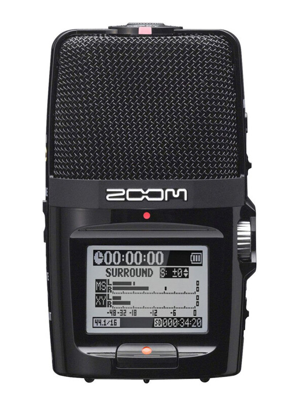 

Zoom H2 N WAV/MP3 Recorder, Black