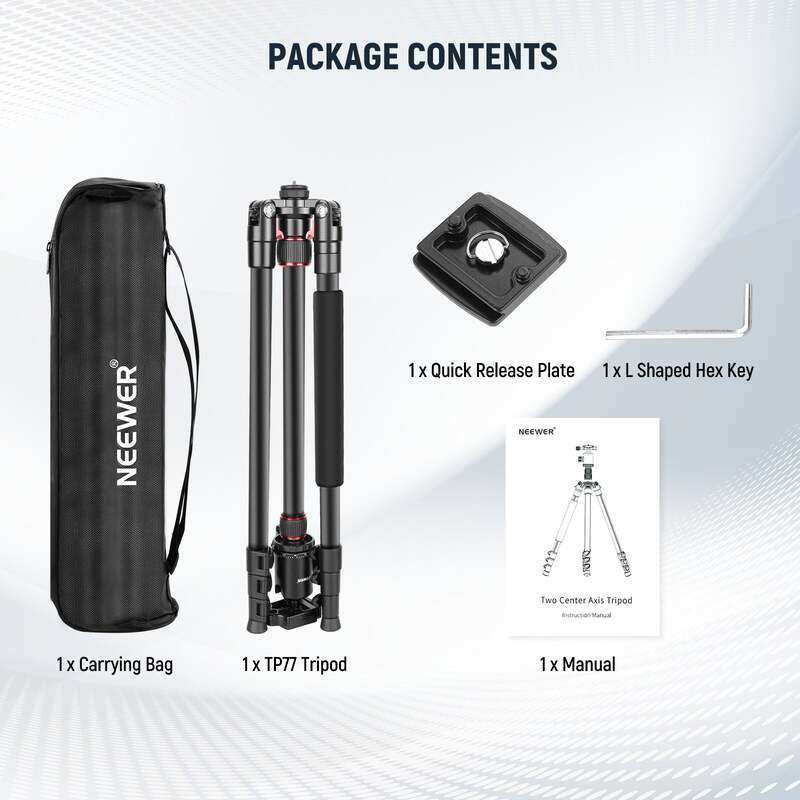 Neewer Aluminum Alloy Camera Monopod Tripod with Ballhead