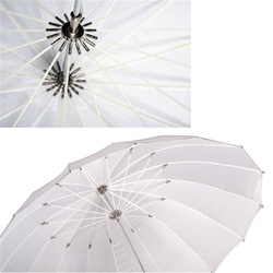 Nicefoto BW-140CM Deep Transparent Umbrella, 140cm, Black/White