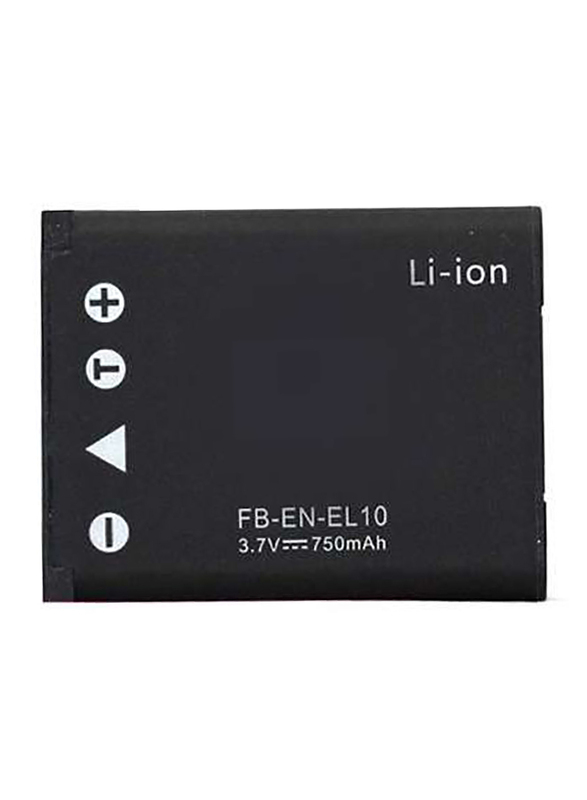 Promage ENEL10 Rechargeable Lithium-Ion Battery for Nikon Video/Digital Camera S200/S500, Black