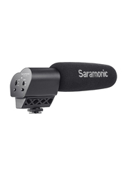 Saramonic VMIC Pro Advanced On-Camera Shotgun Microphone for DSLRs/Mirrorless/Video Cameras/Audio Recorders, Black