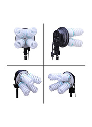 Nicefoto KT-1301 Digital Light Kits, 50x70cm Softbox, Light Stand LS-220A, E27 Daylight Bulb 36W, Multicolor