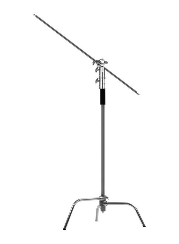 

Generic Promage PM-CS330 Photography Light Stand with Boom Arm, Silver