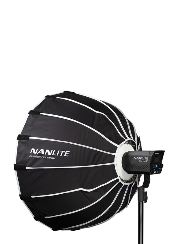 

Generic NanLite Parabolic Forza 60 Softbox with Grid, SB-FZ60, Black