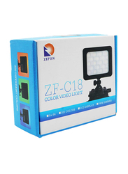 Promage ZF-C18 Multi Color LED Lamp, Black