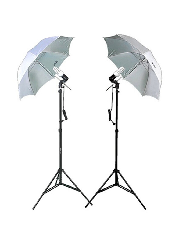 

Generic Vu-Pro Complete Basic Double Fluorescent Studio Light Kit, Multicolour