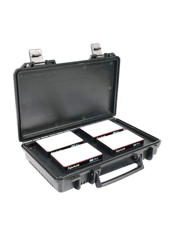 Aputure MC 4-Light Travel Kit with Charging Case, Black