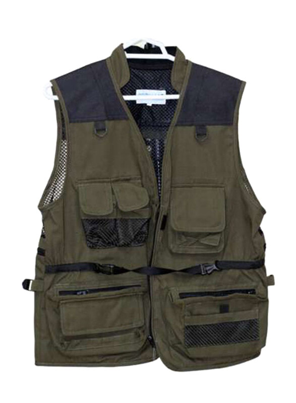 

Promage Photography Vest Jacket, Cotton, XXXL, Green