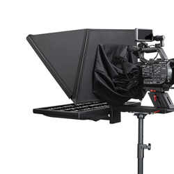 BESTVIEW T17 TELEPROMPTER SET WITH 17'' REVERSING MONITOR FOR BROADCAST RECORDING