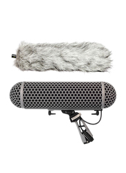 Rode Blimp Windshield Shotgun Microphones, with Ricotta Shock Mount Suspension System, Grey