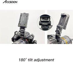 ACCSOON AA-01 MULTI-DIRECTIONAL COLD SHOE ADAPTER