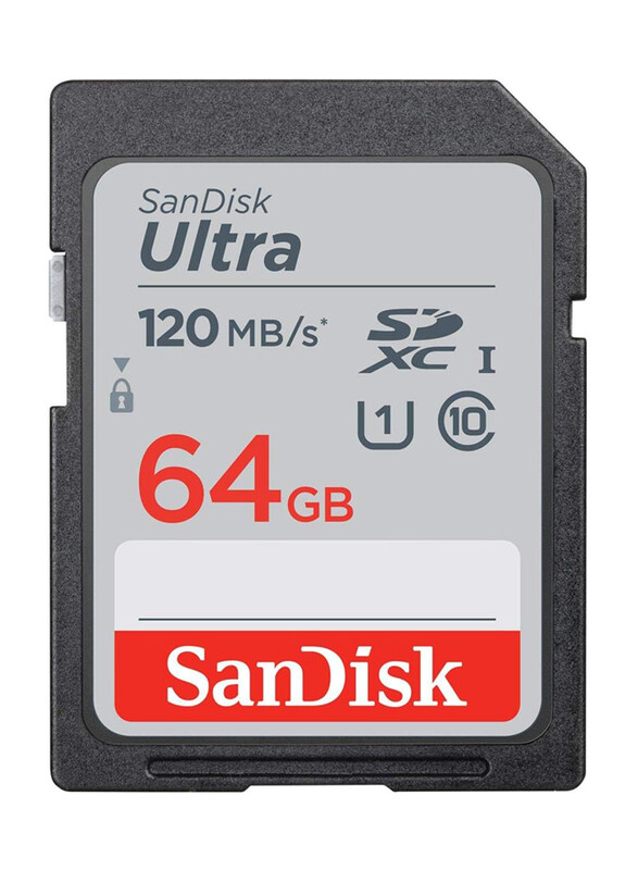 

Sandisk 64GB Ultra SDXC Uhs-I Memory Card, Multicolour