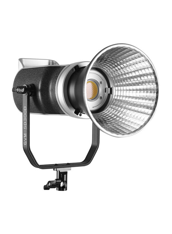 

GVM SD300D Bi-Color LED High Power Video Spotlight, Black