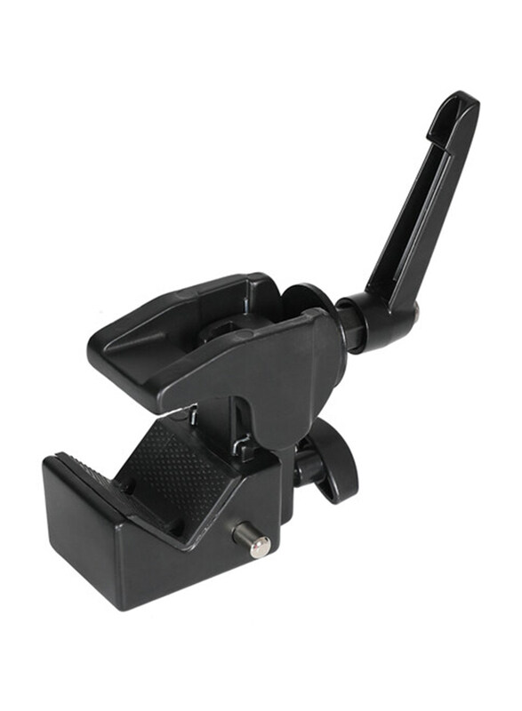 

GVM Super Clamp with Reversible 1/4"-20 to 3/8"-16 Stud, Black
