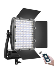 GVM Dimmable Bi-Color Video Lighting Kit, 2 Ultra Bright LED Panel Light, 3200K-5600K, CRI/TLCI 97+, Black
